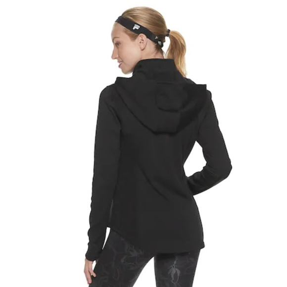 New Womens Fila Sport Mixedmedia Jacket 